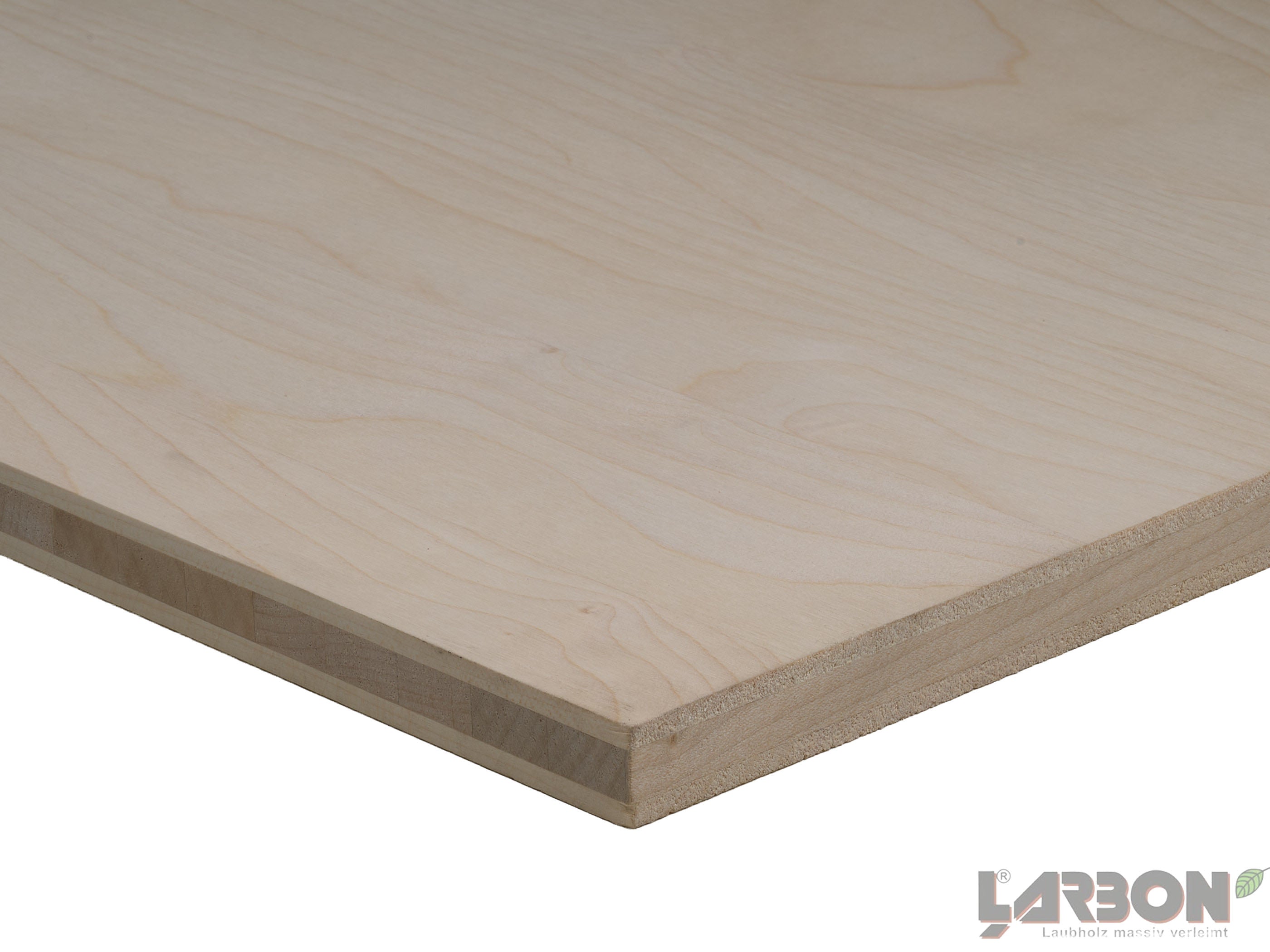 3-layer solid wood panel maple