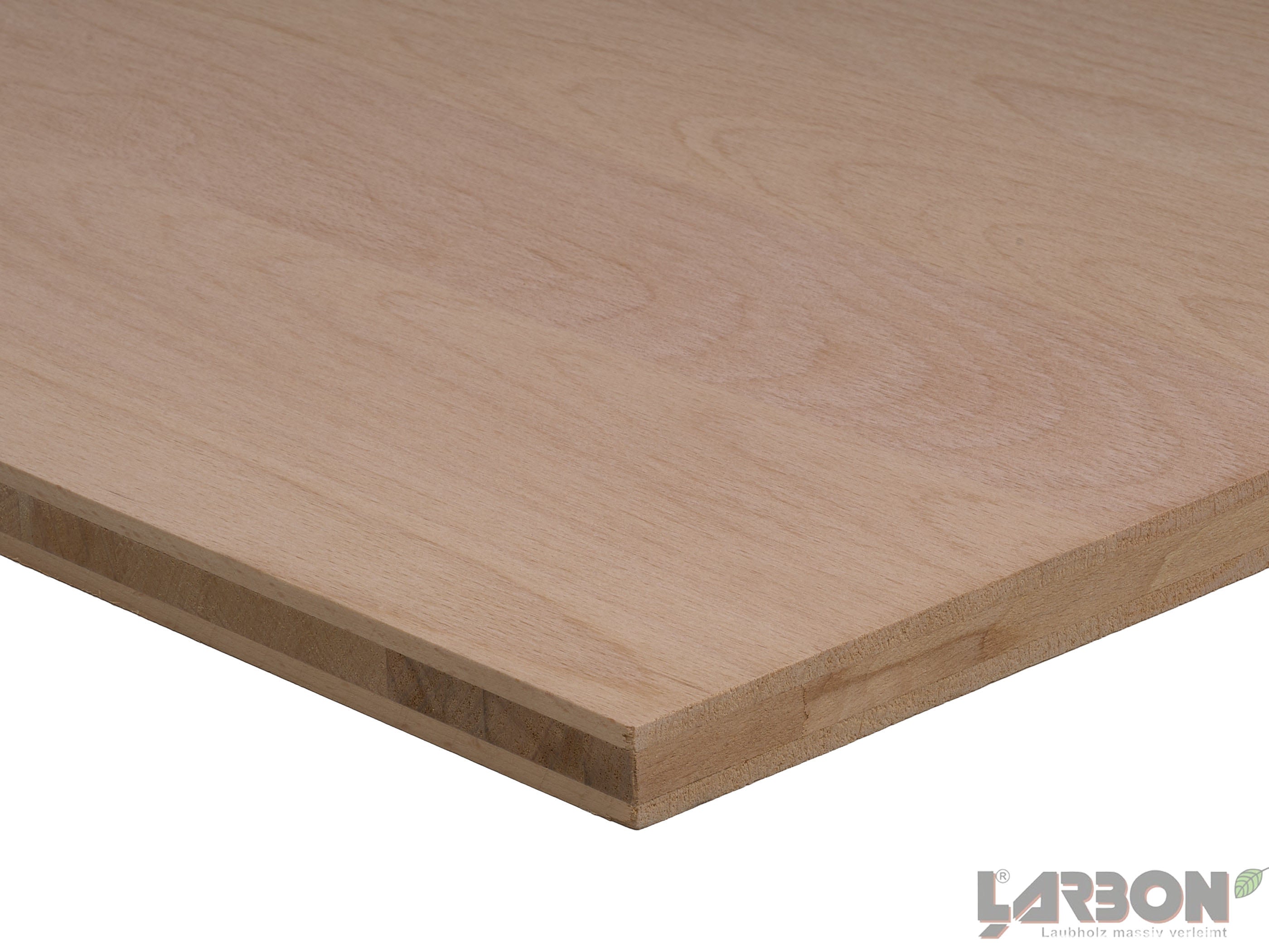 3-layer solid beech wood panel
