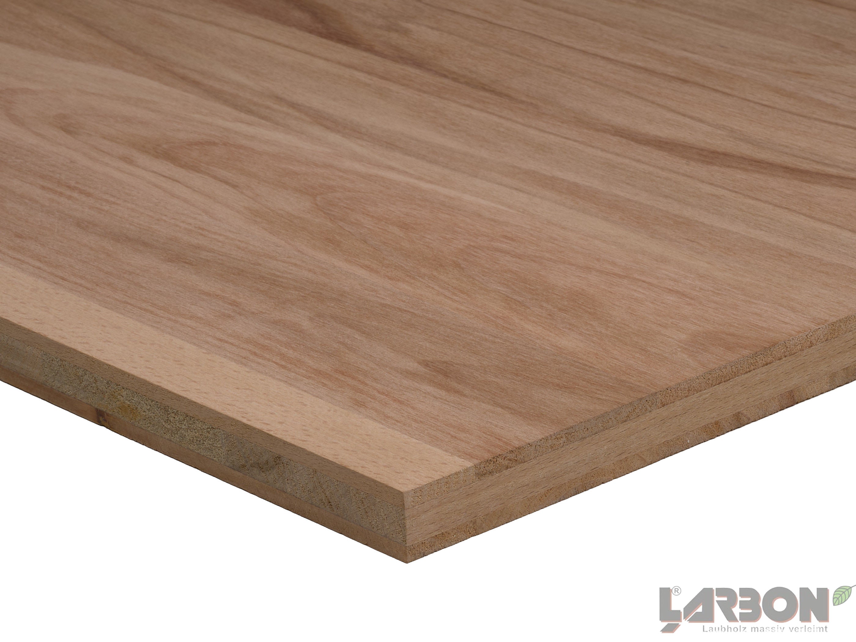 3-layer solid wood panel, core beech