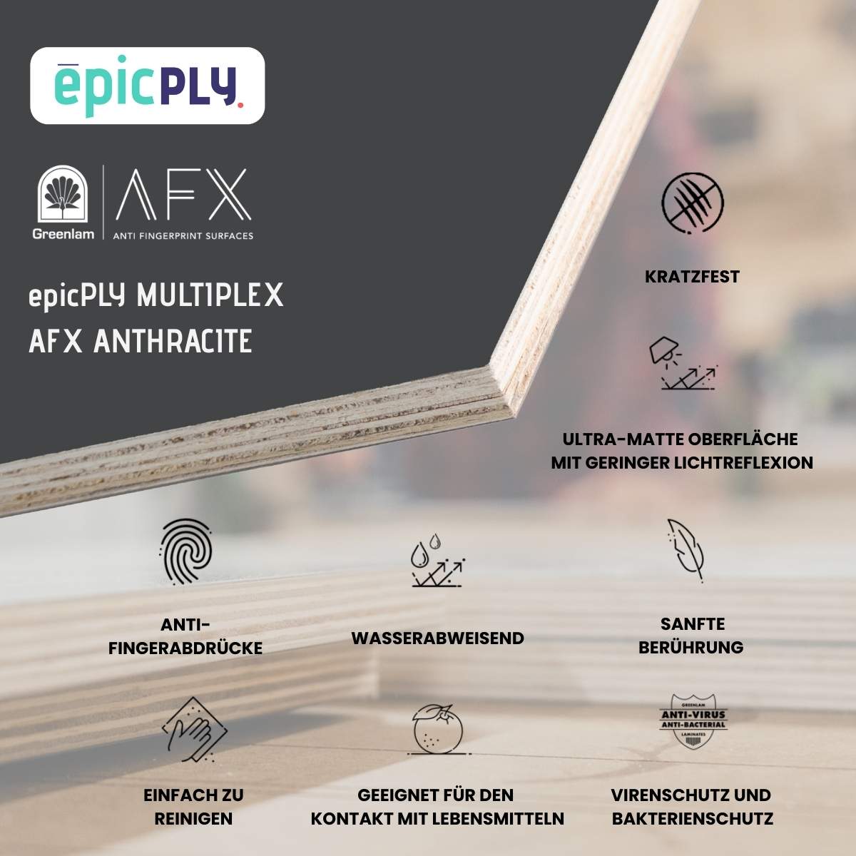 epicPLY Multiplex - AFX Anthracite