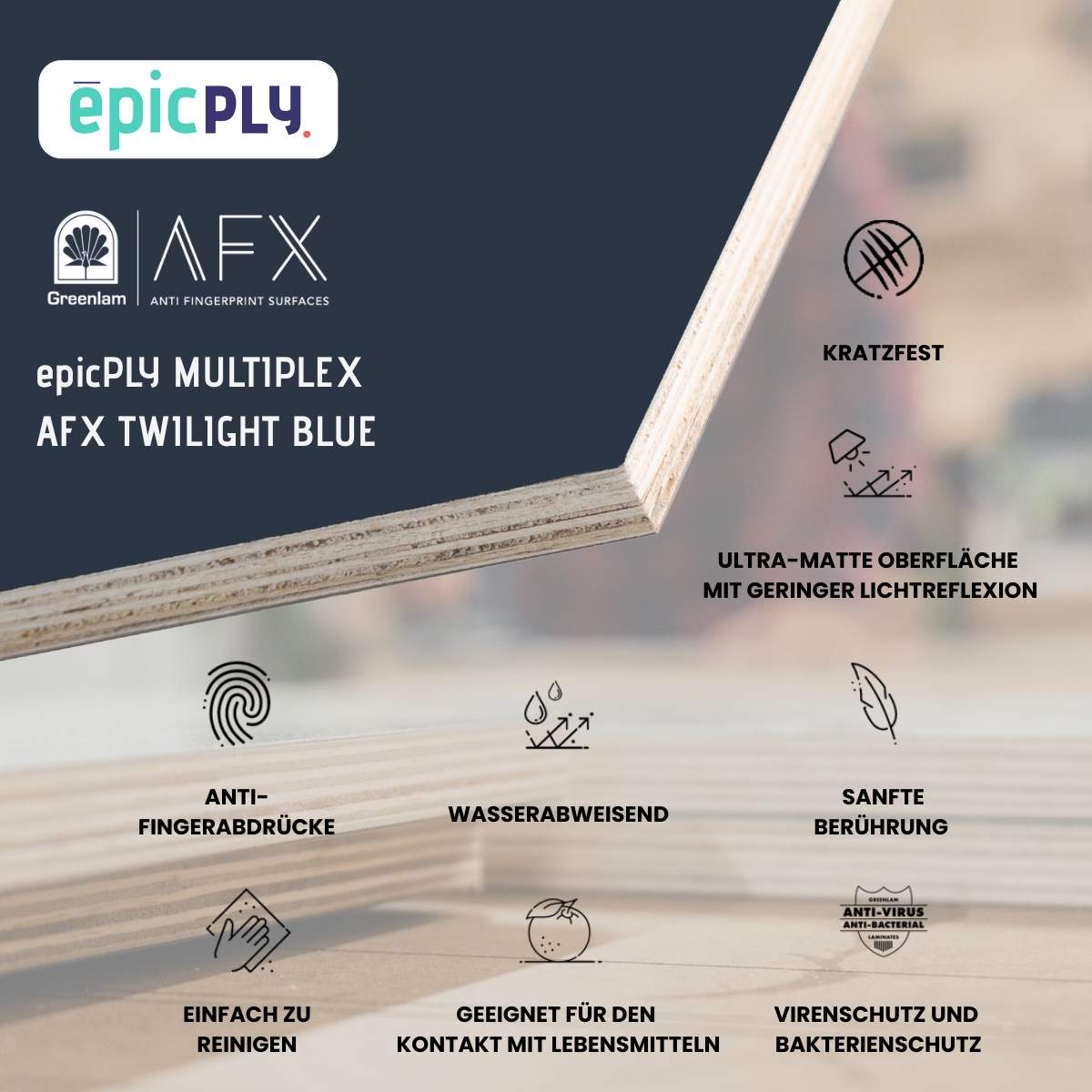 epicPLY Multiplex - AFX Twilight Blue