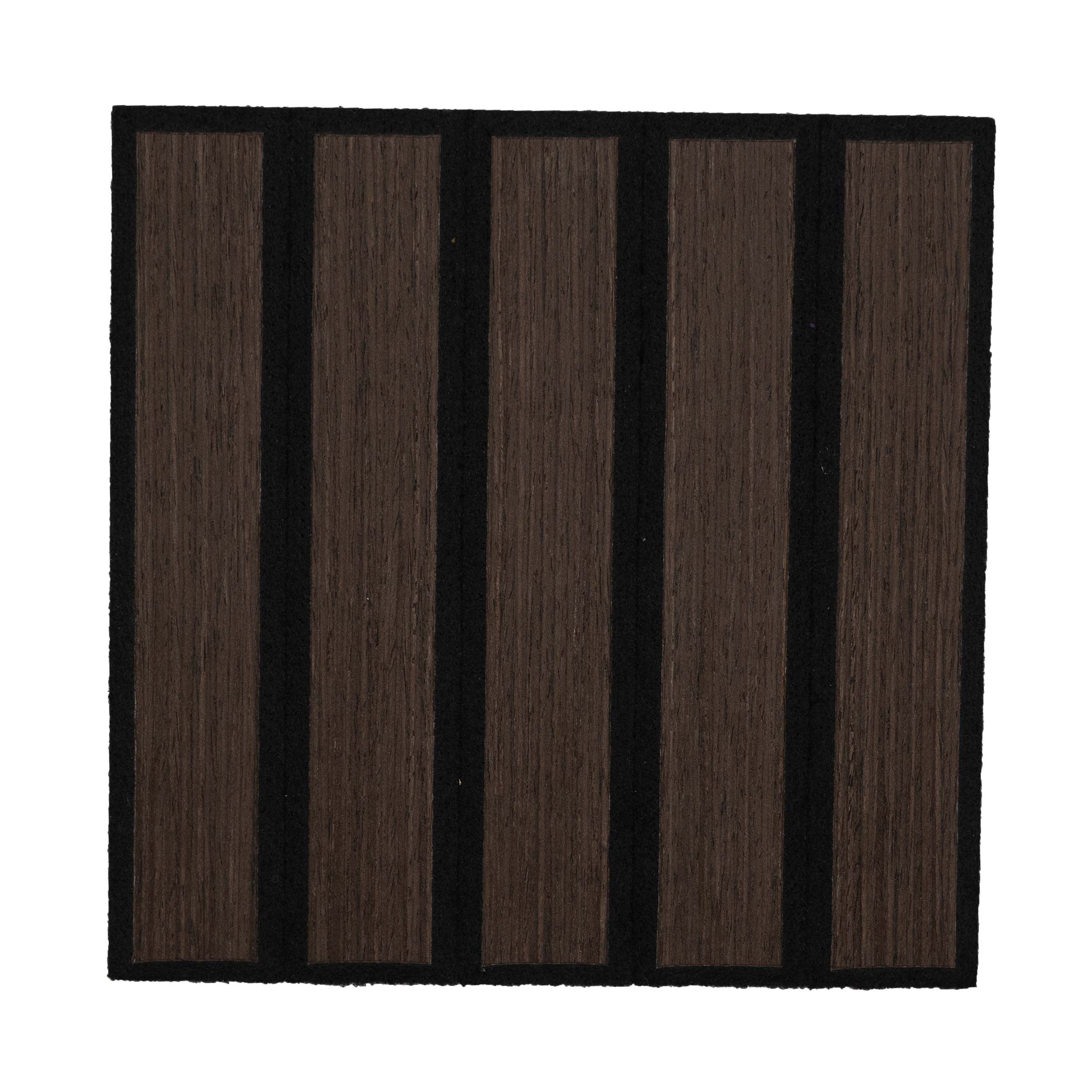 Acoustic panel groove